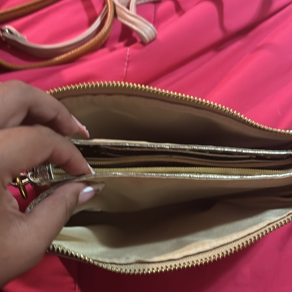 Gold clutch  bag - Picture 5 of 5